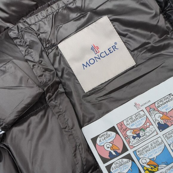Moncler Black Puffer Vest - Picture 8 of 9